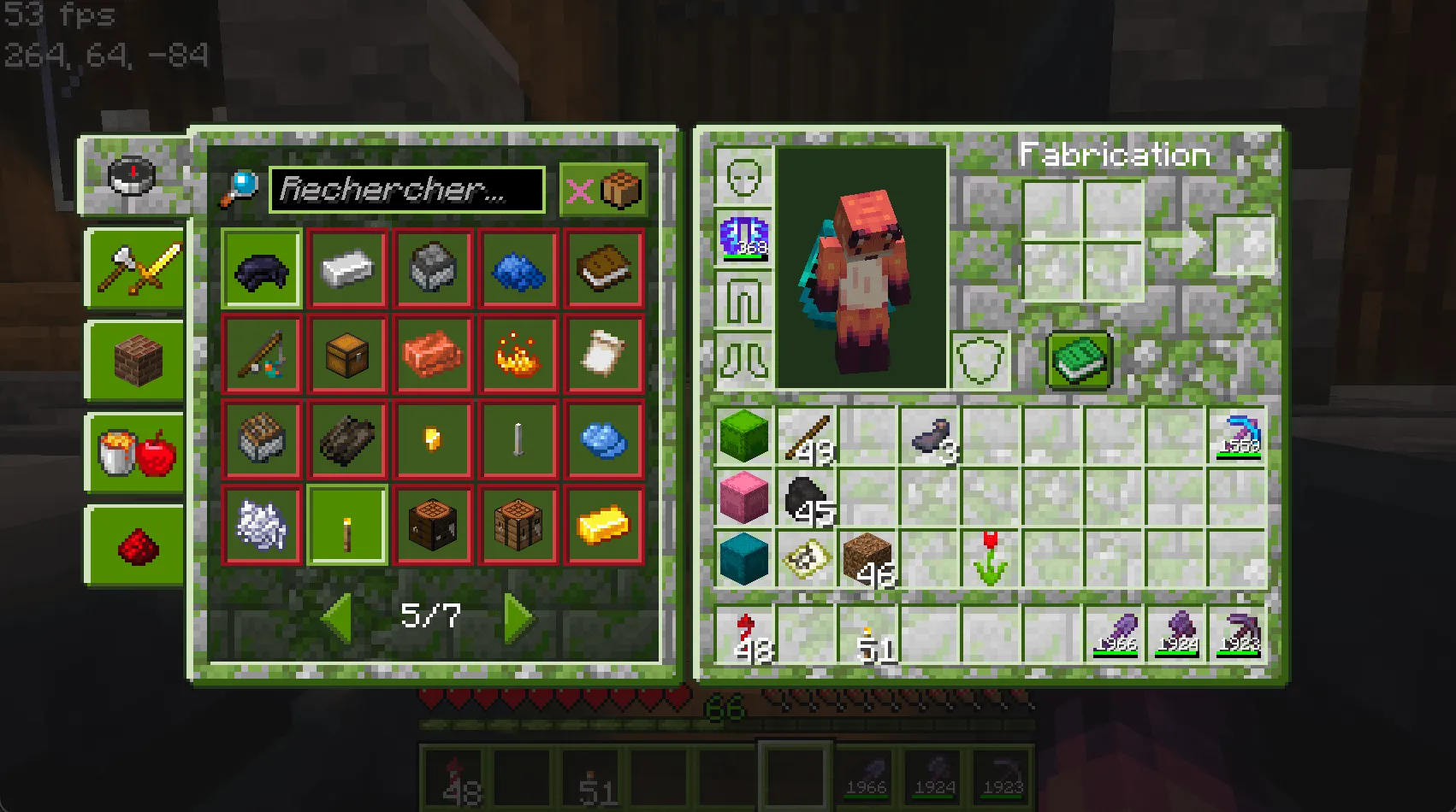 Mossy GUI, Текстуры, Minecraft