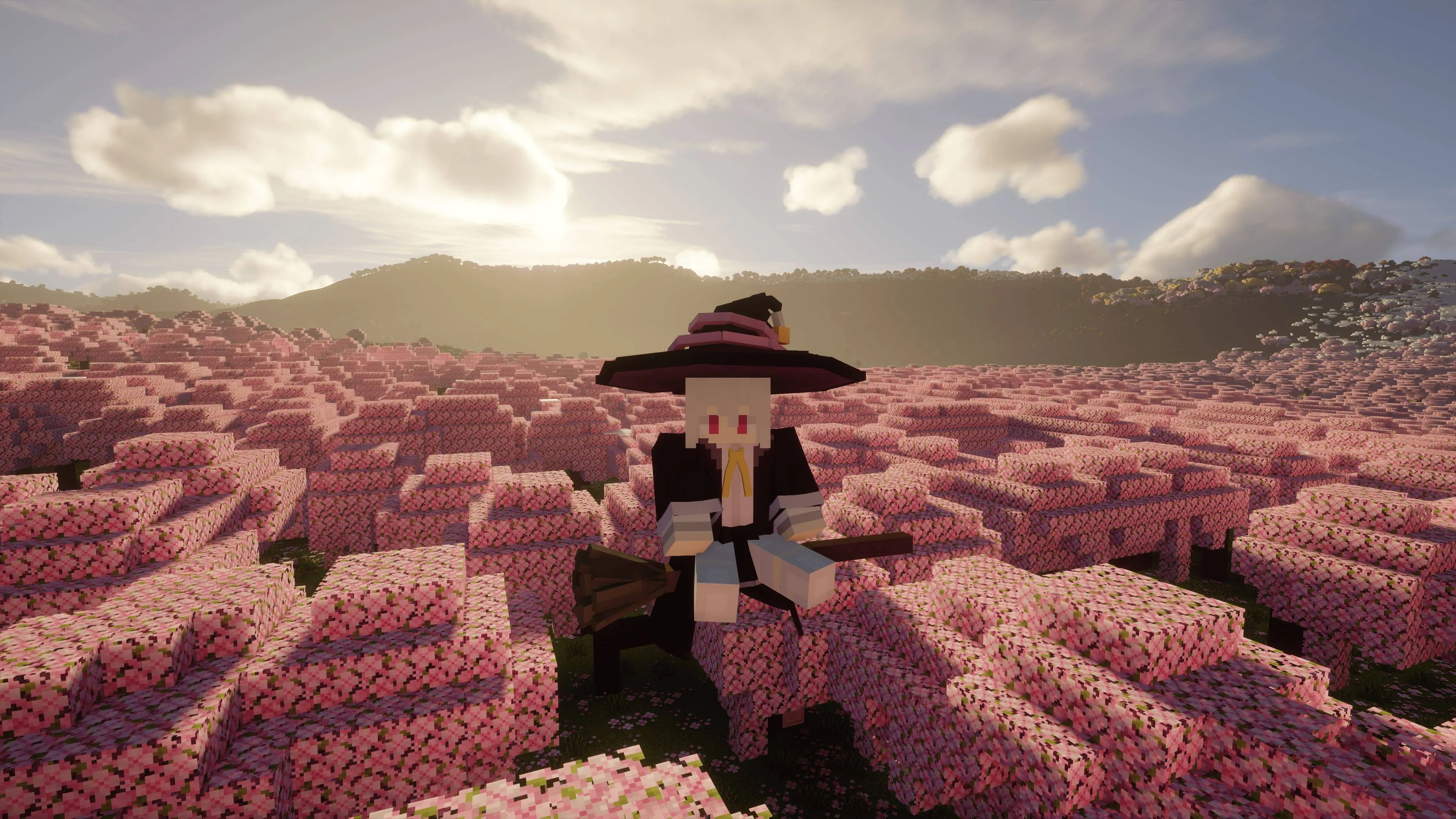 Ashen Witch Broom — скриншот 3 (Моды, Minecraft)