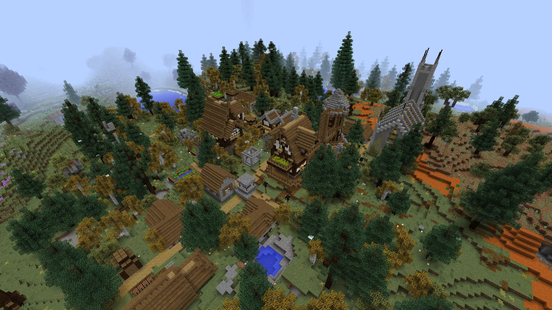 A Wizard's World — скриншот 1 (Модпаки, Minecraft)