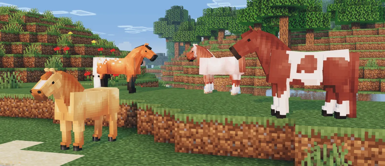 FarmLife Remastered ( Animal Overhaul! Horse, Cow, Pig, Sheep ), Текстуры, Minecraft