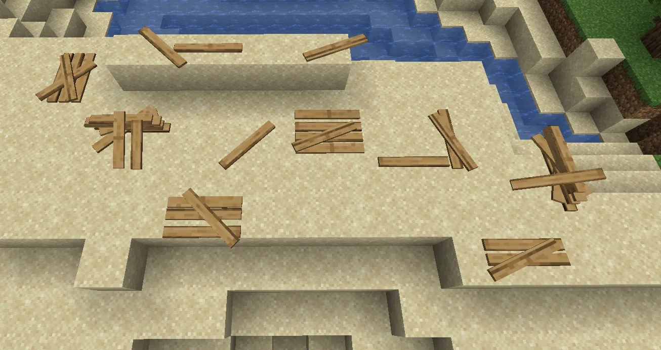 Chokbok's realistic blocks — скриншот 3 (Моды, Minecraft)