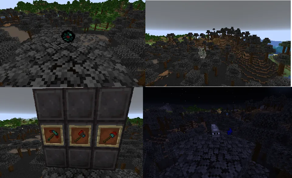 Shaded Netherite Tools — скриншот 1 (Моды, Minecraft)