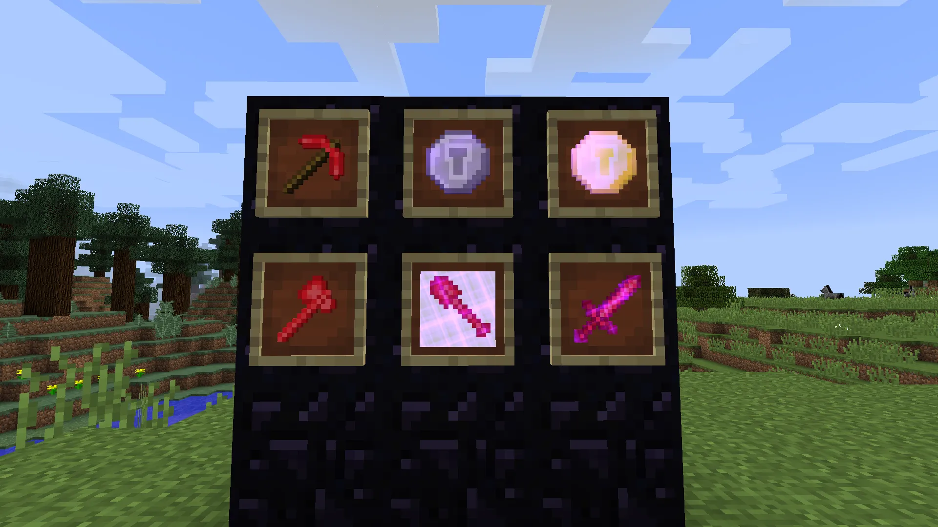 herramientas especiales y monedas — скриншот 1 (Моды, Minecraft)