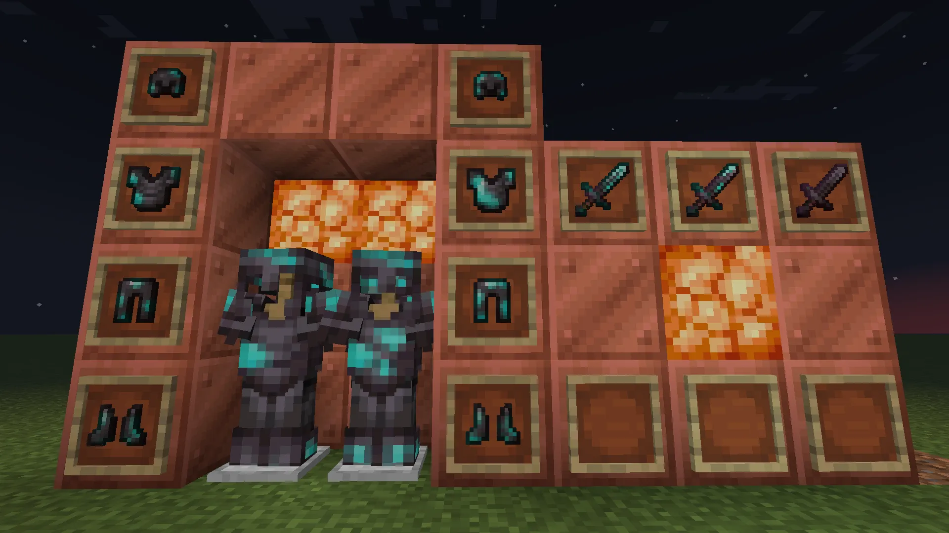 Netherite To Diamond, Текстуры, Minecraft