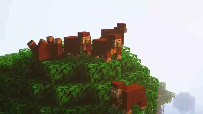 Gorillas - Return to MONKE. — скриншот 11 (Текстуры, Minecraft)