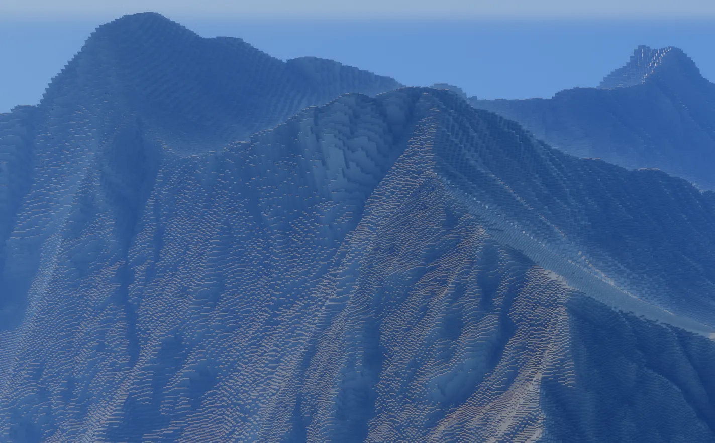 Blanca Peak and Lake Como Road — скриншот 1 (Карты, Minecraft)