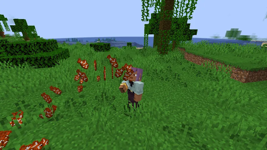 Cooking tropical fish — скриншот 1 (Моды, Minecraft)