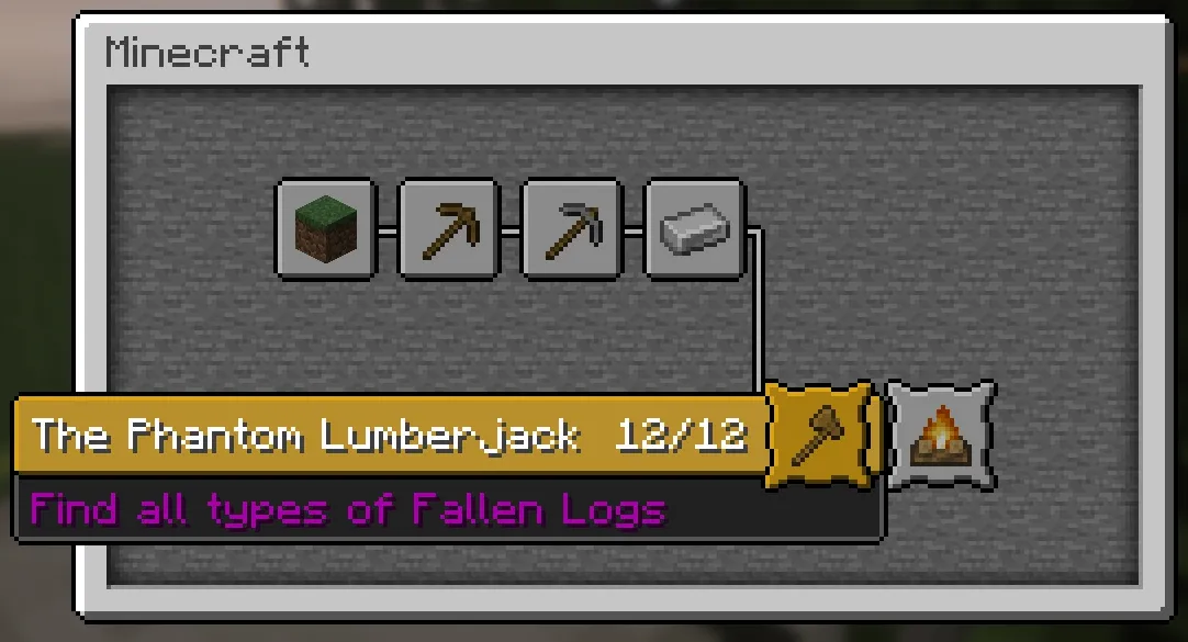Fallen Logs, Моды, Minecraft