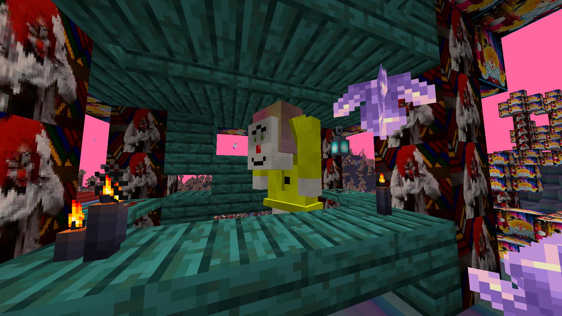 Clown world, Моды, Minecraft