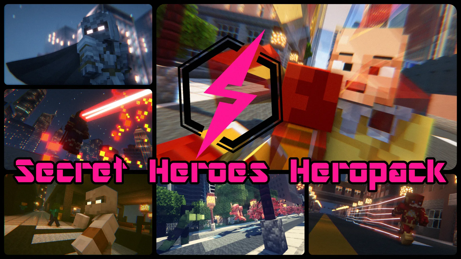 Secret Heroes Heropack — скриншот 12 (Кастомизации, Minecraft)