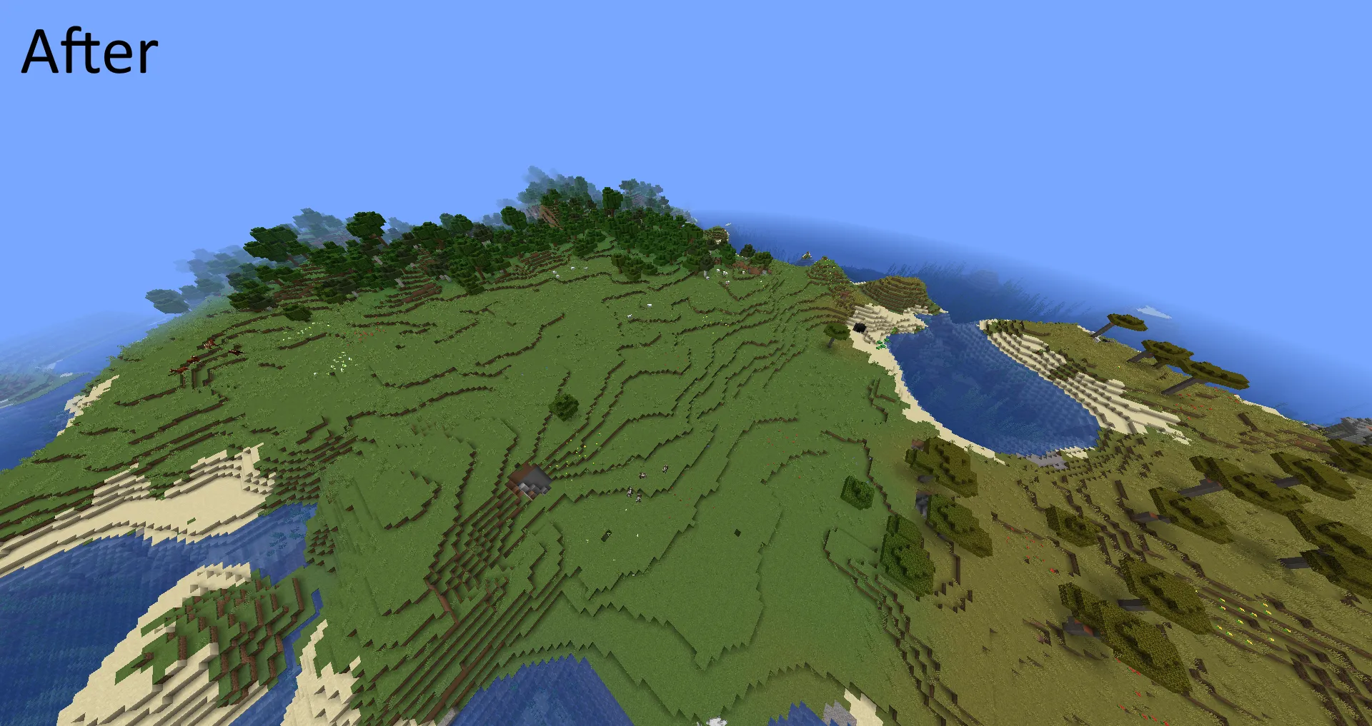 No Lakes, Моды, Minecraft
