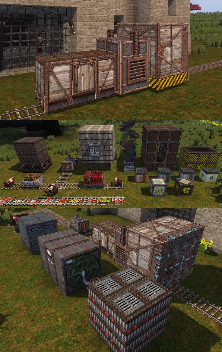 Battered Old Stuff, Текстуры, Minecraft