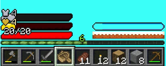 All HUD Bars, Моды, Minecraft