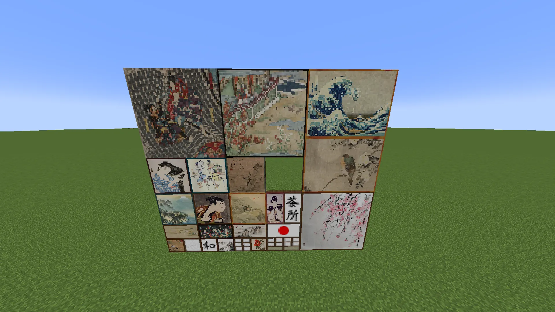 Shoji, Текстуры, Minecraft