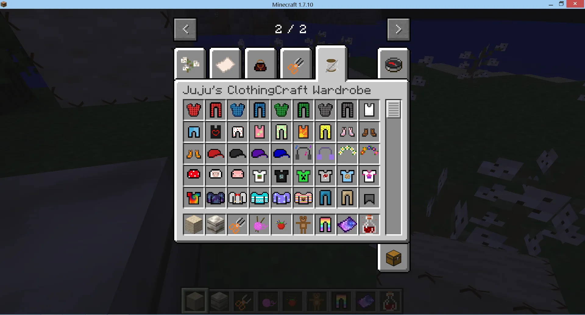 Juju's ClothingCraft — скриншот 5 (Моды, Minecraft)