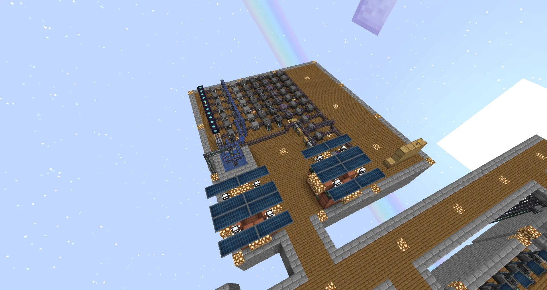 bblewitt's Skyblock — скриншот 1 (Модпаки, Minecraft)