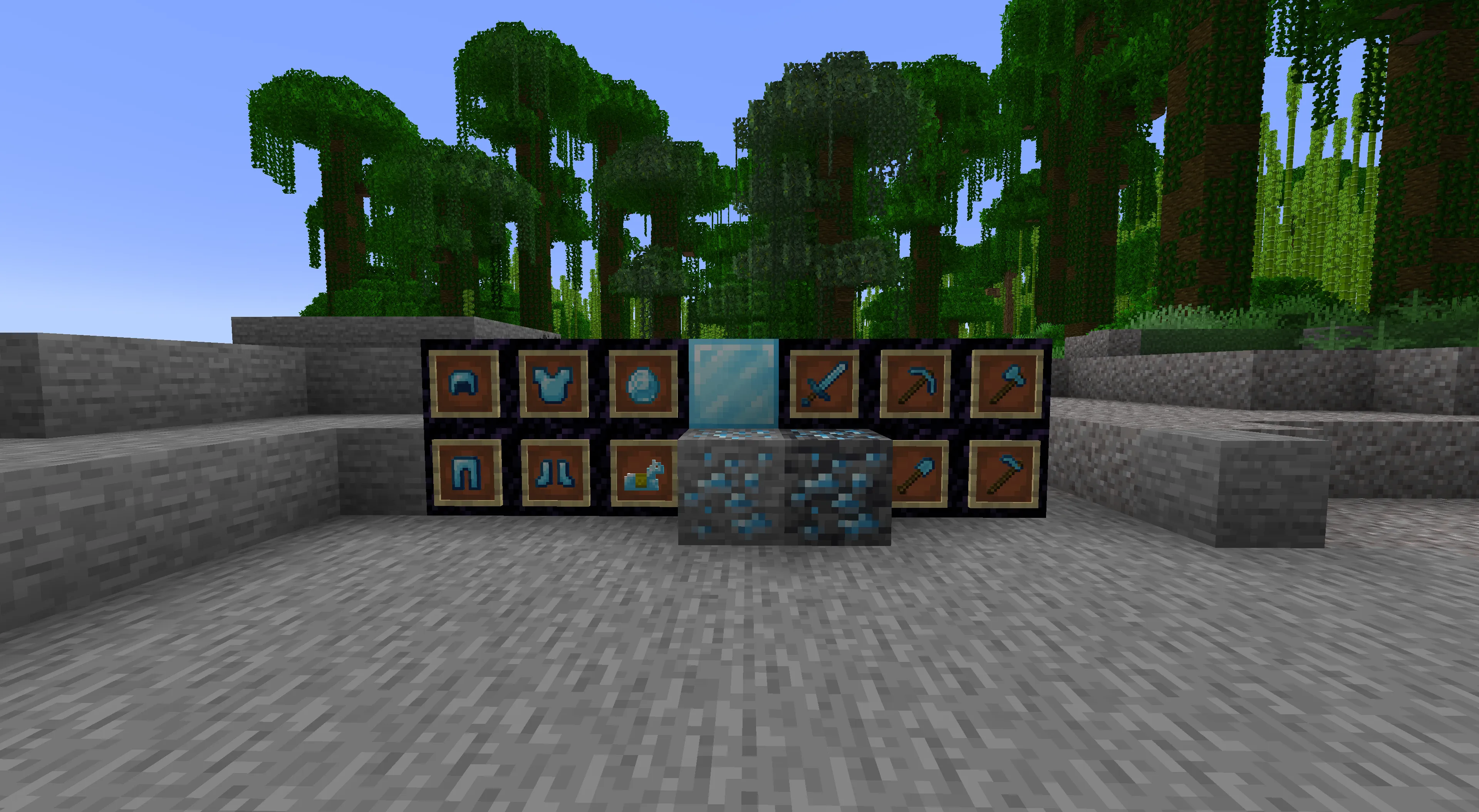 Colorblind Diamond — скриншот 1 (Текстуры, Minecraft)