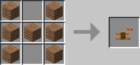 Wooden Horse Armor — скриншот 6 (Моды, Minecraft)