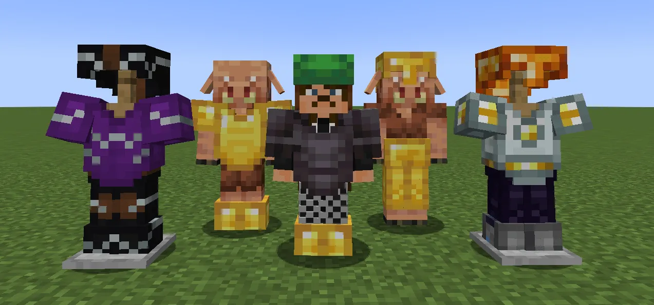 Armor 3D, Моды, Minecraft
