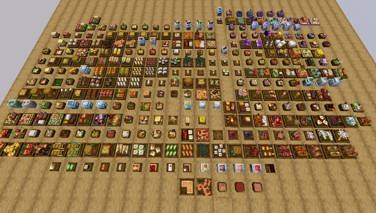 Display Delight, Моды, Minecraft