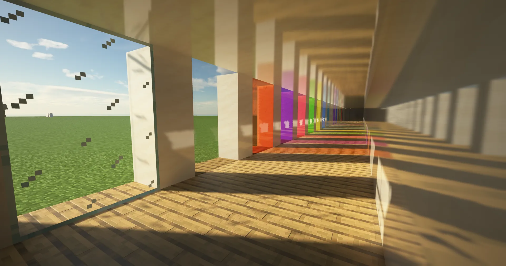 Light Testing Map For Shaders (and Texture Packs) — скриншот 4 (Карты, Minecraft)
