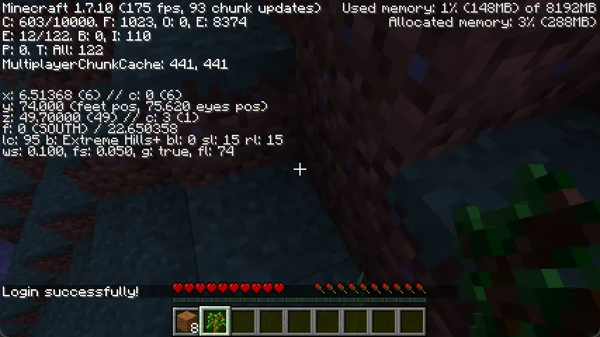 Authenticate, Моды, Minecraft