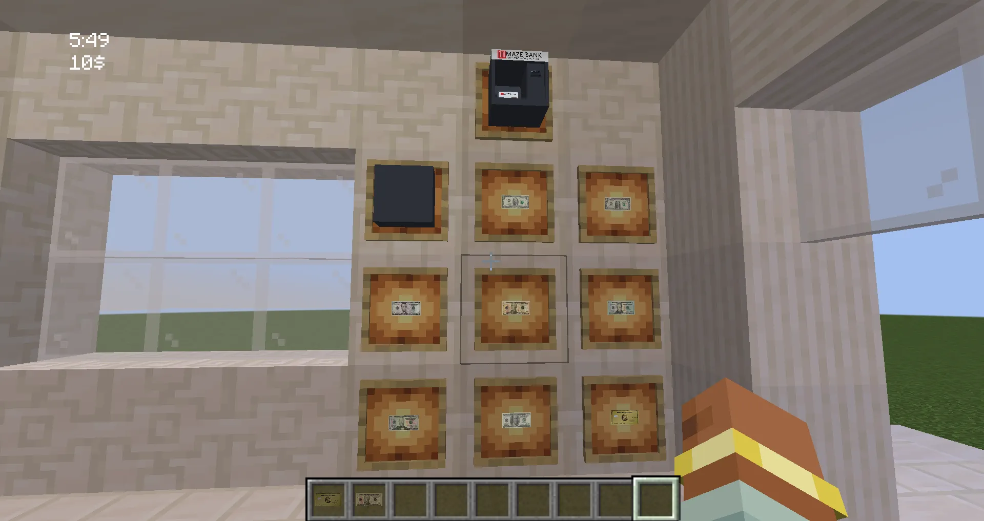 MCGTA ECONOMY (ATM FOR ROLE PLAY SERVER), Моды, Minecraft