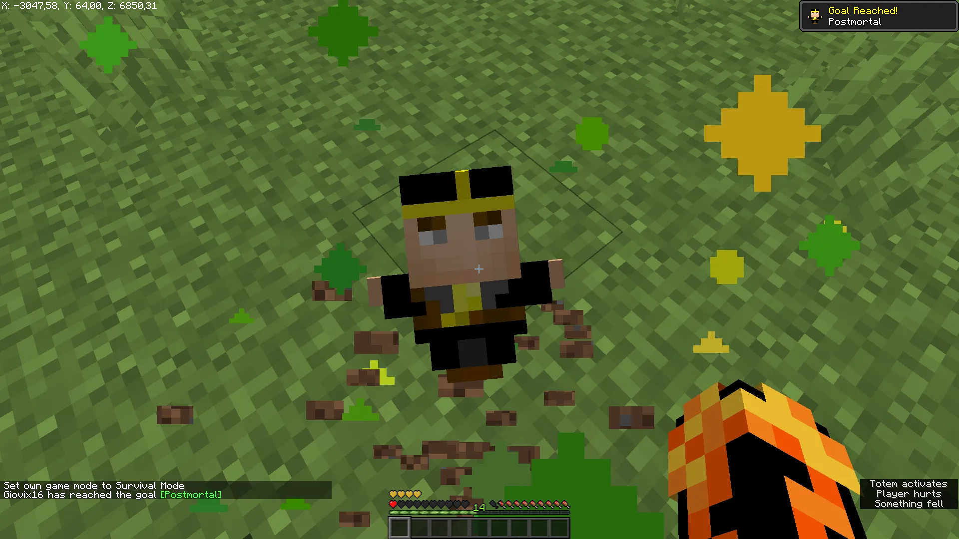 Mussolini's Totem of undying — скриншот 3 (Текстуры, Minecraft)