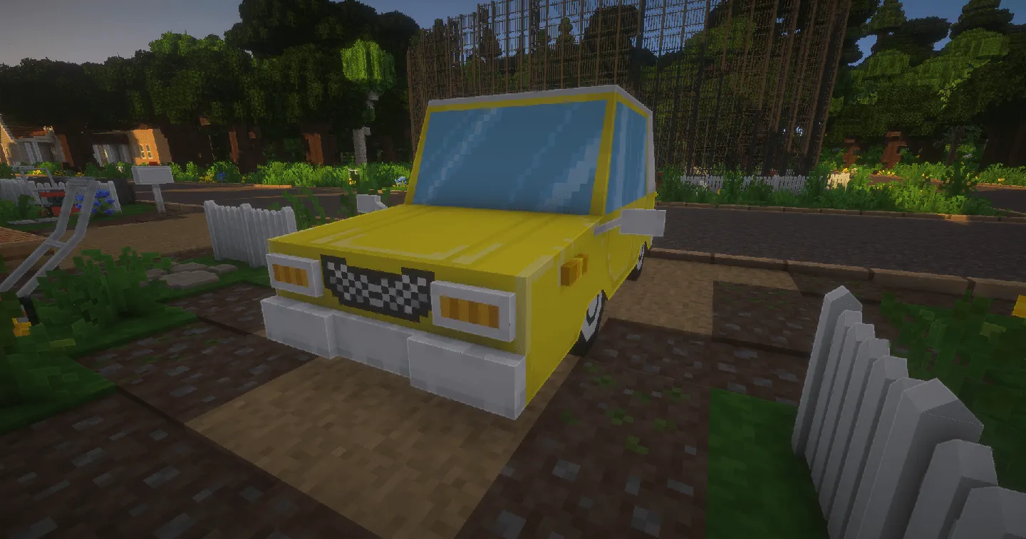 Hello Neighbor Cars! — скриншот 1 (Моды, Minecraft)