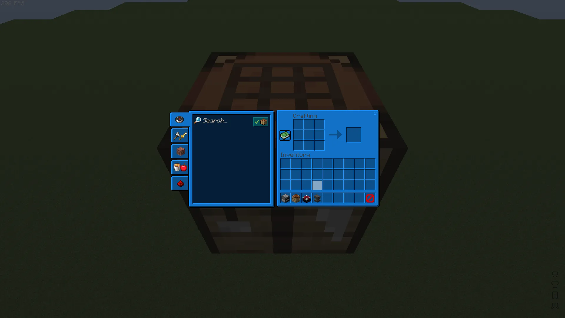ElijahDoesMC's Blue GUI — скриншот 3 (Текстуры, Minecraft)