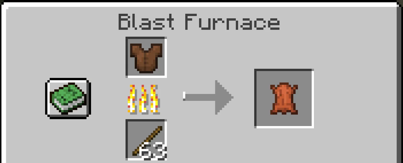 Blast Leather Equipment — скриншот 4 (Моды, Minecraft)