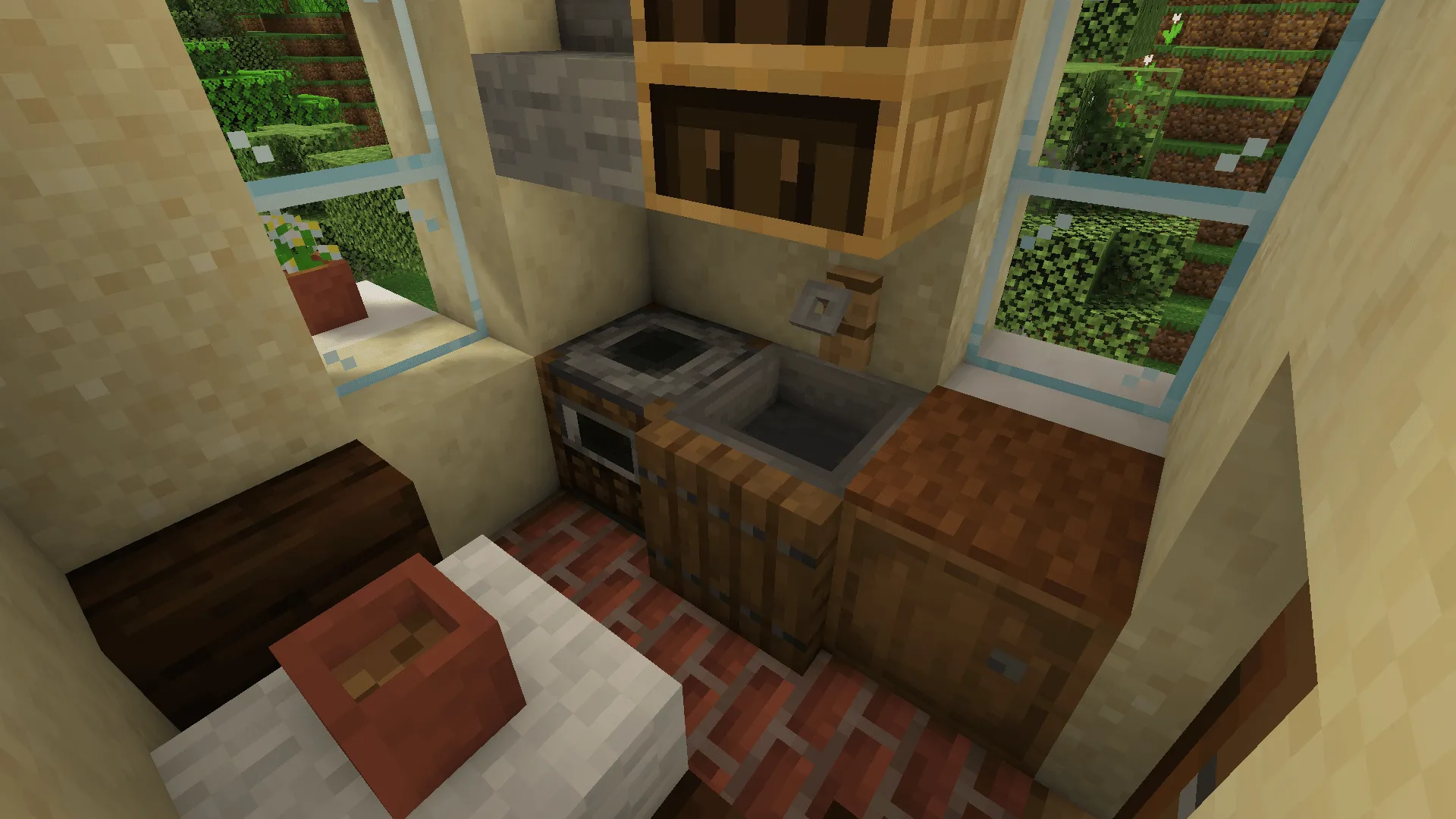 Cozy Ice Cream Shop, Карты, Minecraft