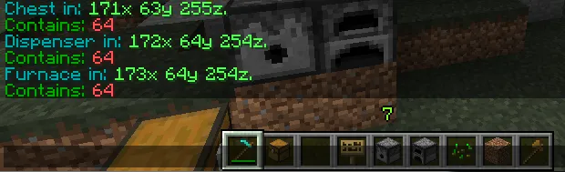 Scanner — скриншот 1 (Плагины, Minecraft)