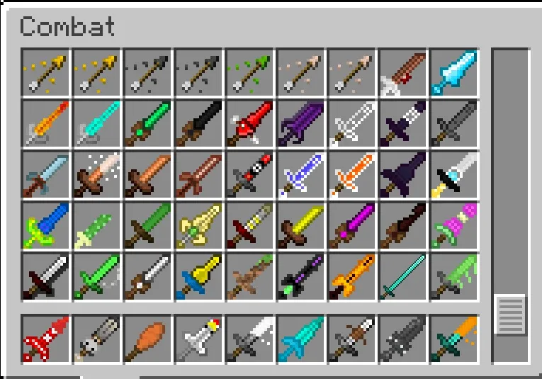 Cosmaztic's Swords : Reworked — скриншот 1 (Моды, Minecraft)