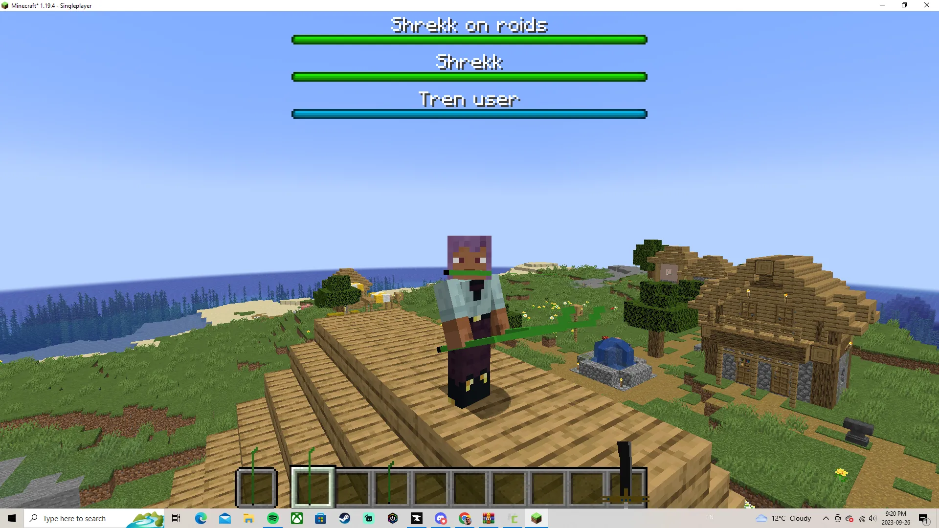 THE SHREKK , Моды, Minecraft