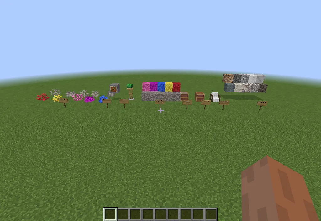 Blocks and Rocks Plus, Моды, Minecraft