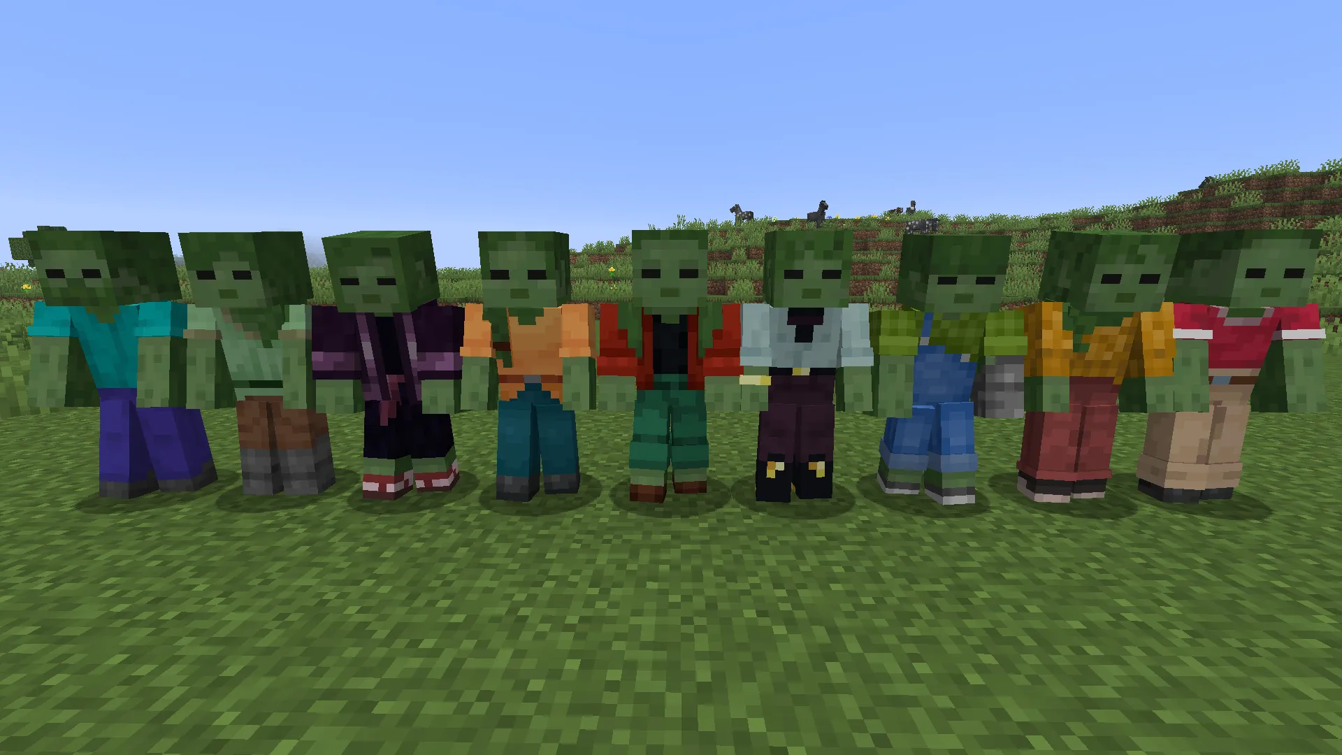 AL's Zombies Revamped x Fresh Animations, Текстуры, Minecraft