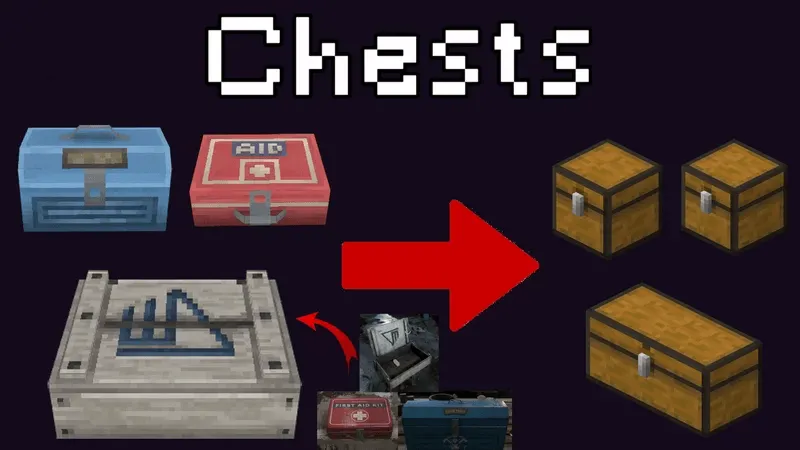 The Outlast Trials Items, Текстуры, Minecraft