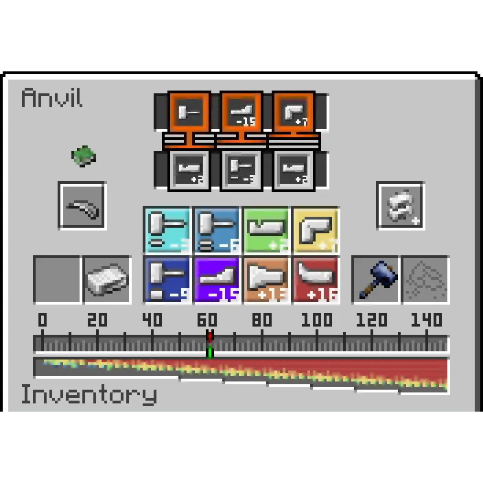 TFC Improved Anvil GUI — скриншот 1 (Текстуры, Minecraft)