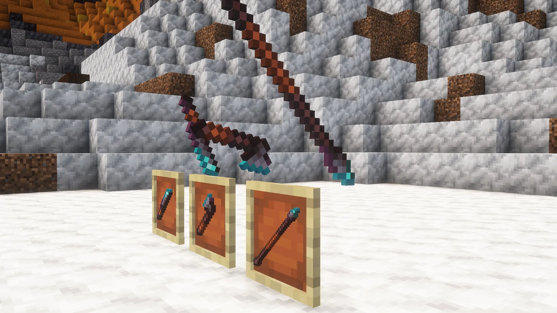 Schocoa's Diamond Netherite, Текстуры, Minecraft