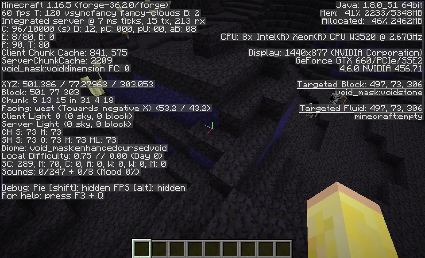 Void Dimension Mod, Моды, Minecraft