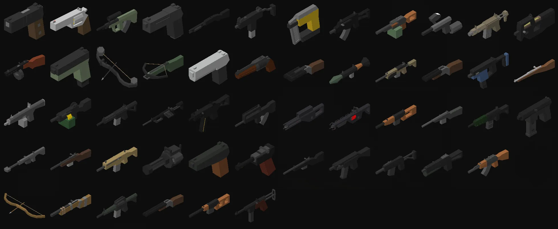 Unturned Guns Pack, Кастомизации, Minecraft
