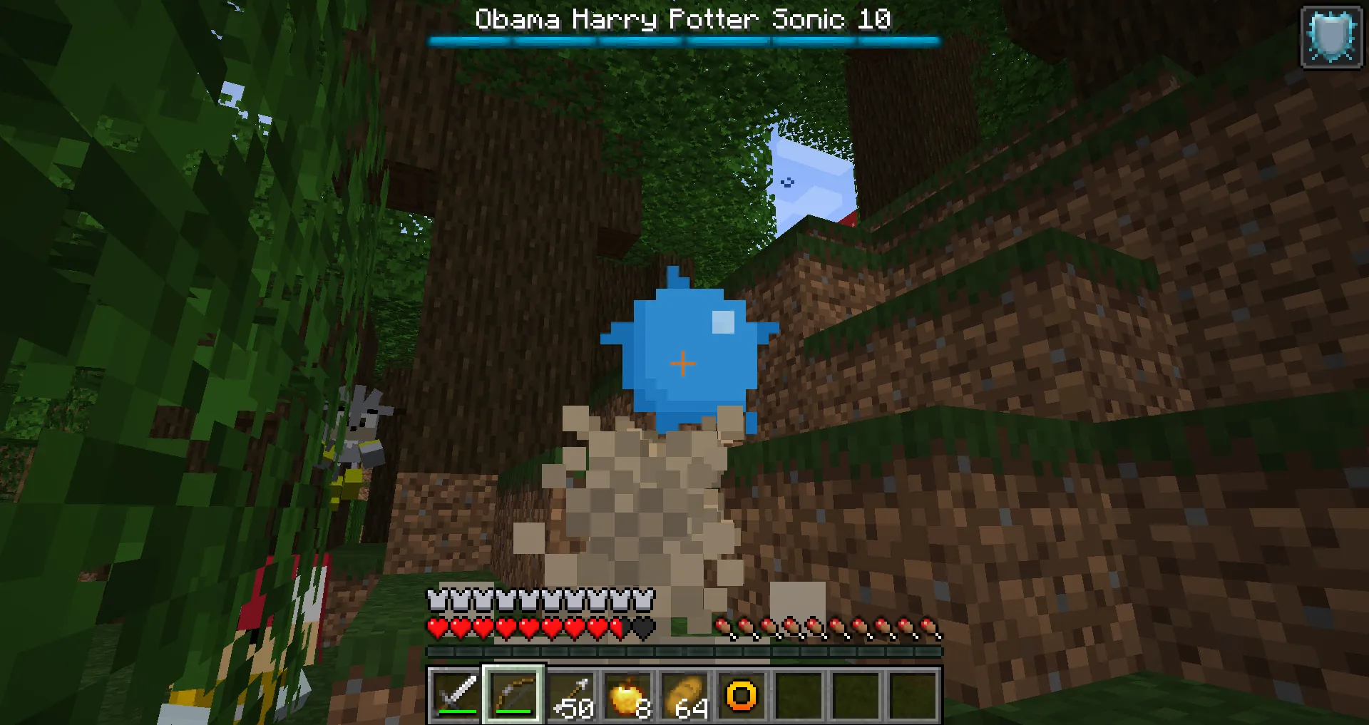 OHPS10 Boss, Моды, Minecraft