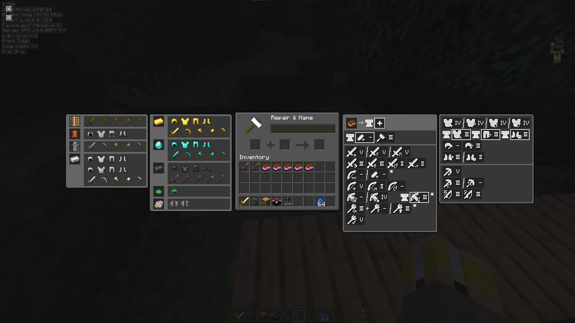 Zy's Anvil Guide — скриншот 1 (Текстуры, Minecraft)