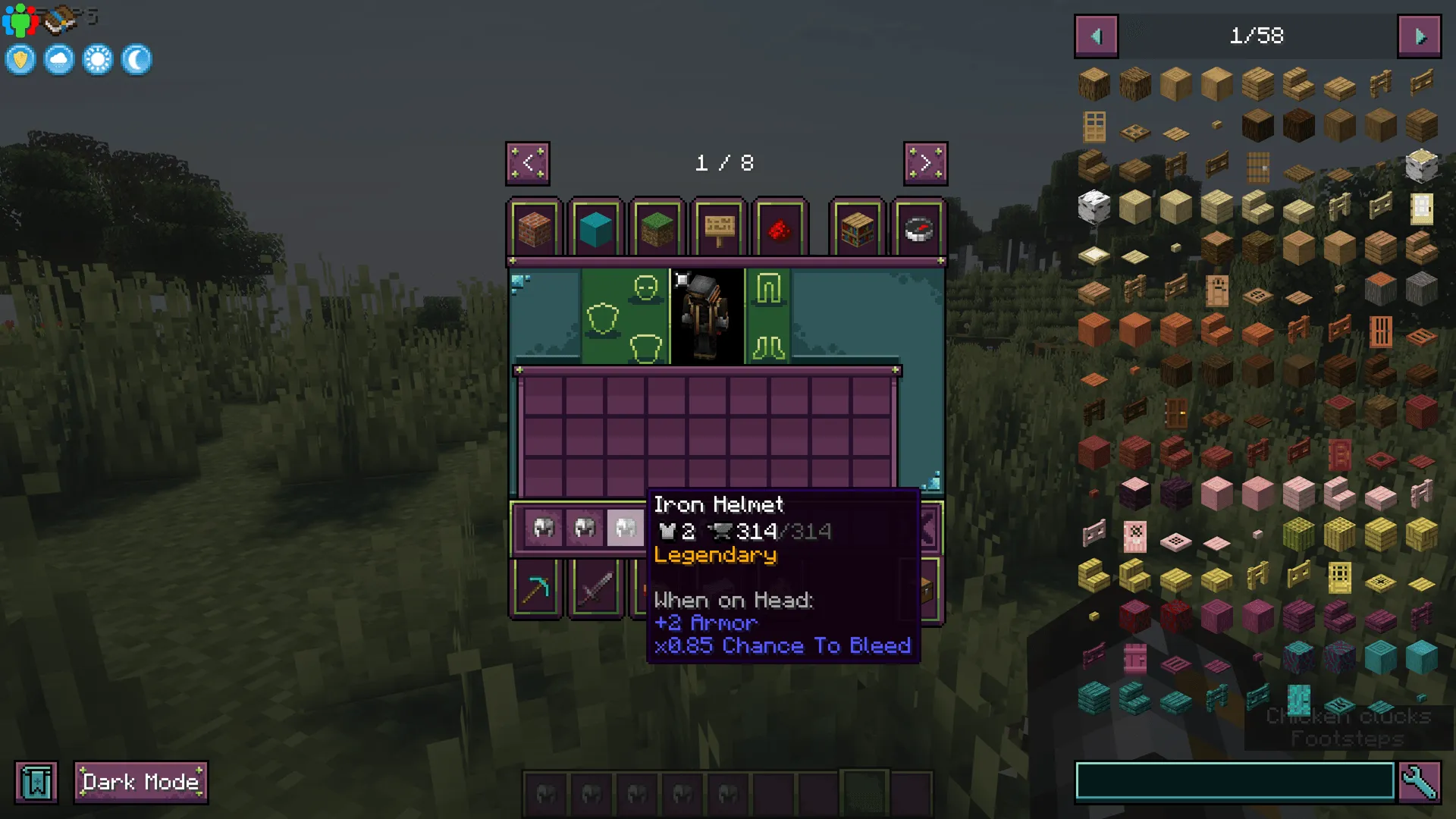 DurabilityRarity, Моды, Minecraft