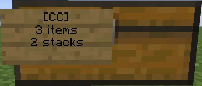 ChestCounter — скриншот 1 (Плагины, Minecraft)