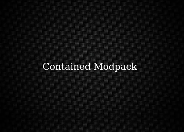 Contained — скриншот 1 (Модпаки, Minecraft)