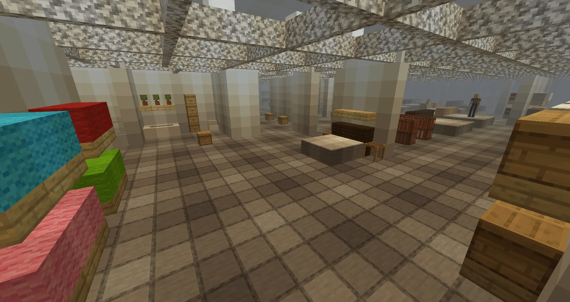 SCP-3008, The Infinite Ikea — скриншот 2 (Моды, Minecraft)