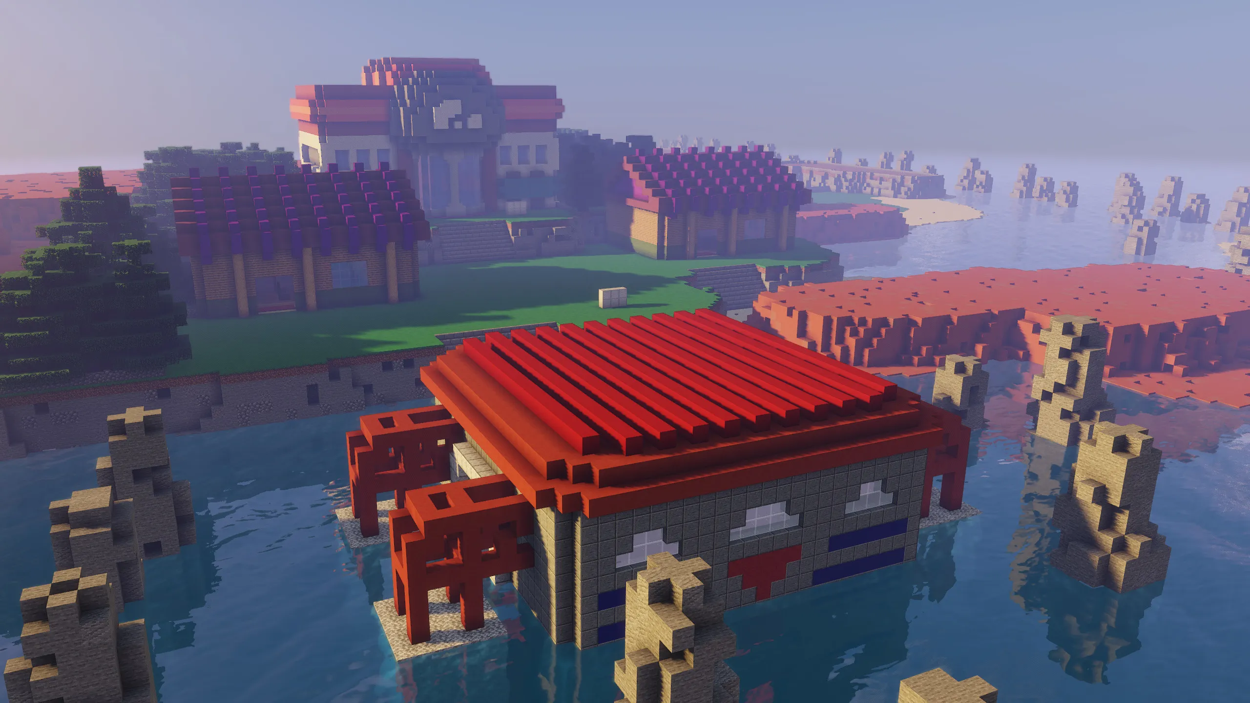 Cobblemon Kanto - Pokemon's FireRed and LeafGreen recreated, Карты, Minecraft