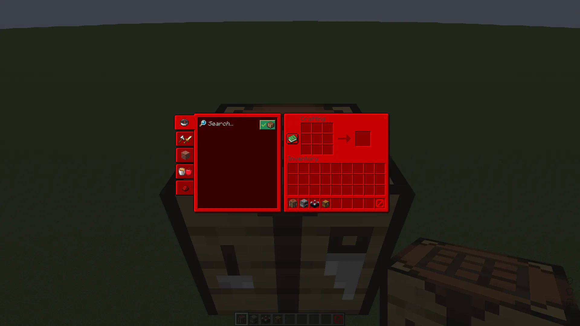 ElijahDoesMC's Red GUI — скриншот 3 (Текстуры, Minecraft)